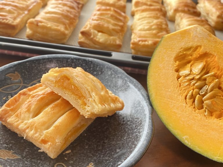 二層パンプキンパイのレシピ