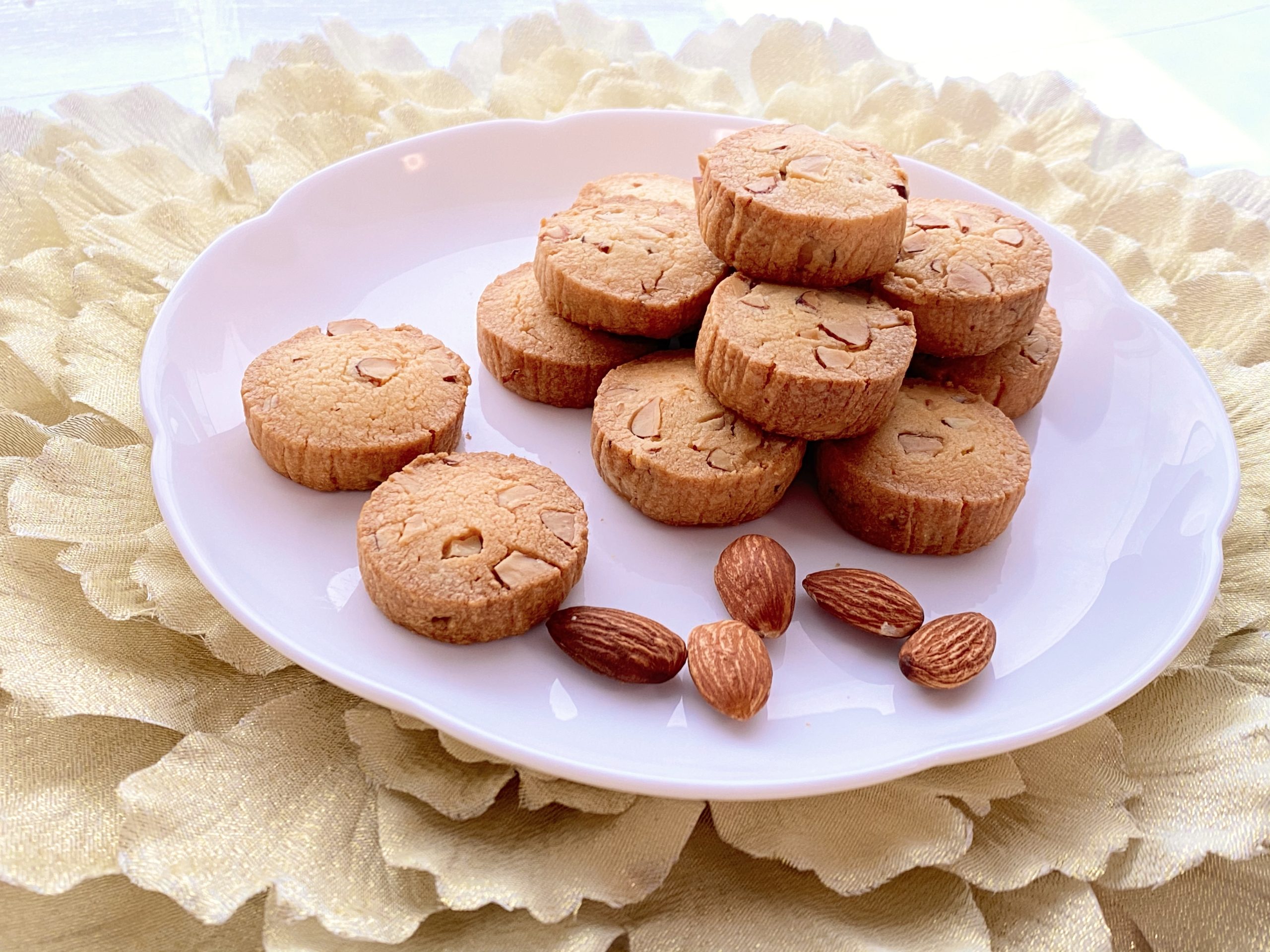 【お菓子作り】アーモンドクッキー【レシピ】 かなcafe